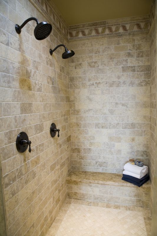 Spa Bathroom with Rainfall Shower