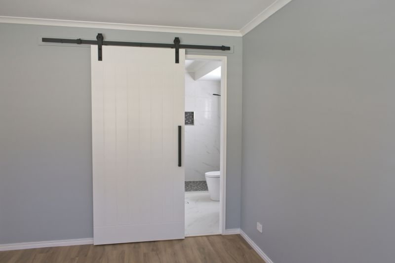 Small Bathroom Shower with Sliding Door